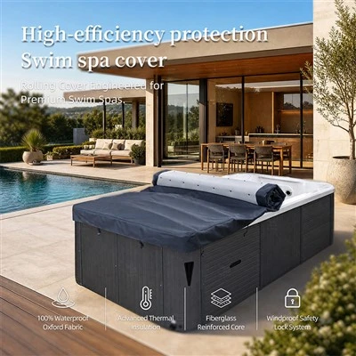 Rolling Swim Spa segums