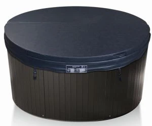 Apaļa Eiropas stila karstais vanna pārsegs