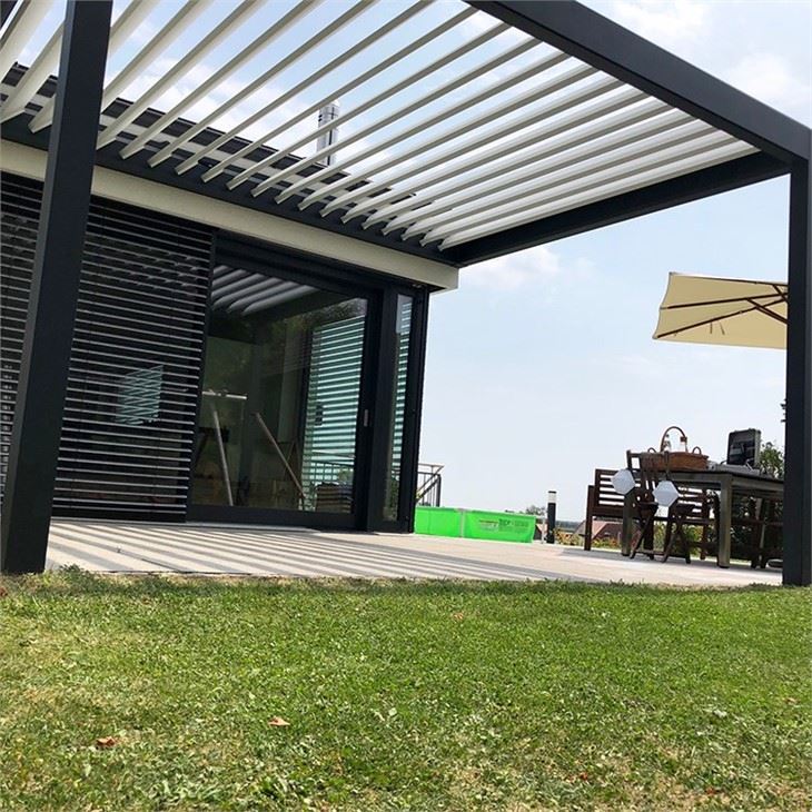 Aluminum Pergola Construction
