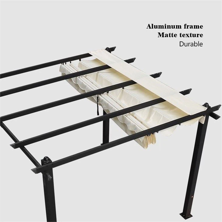 Outoor Retractable Gazebo Canopy
